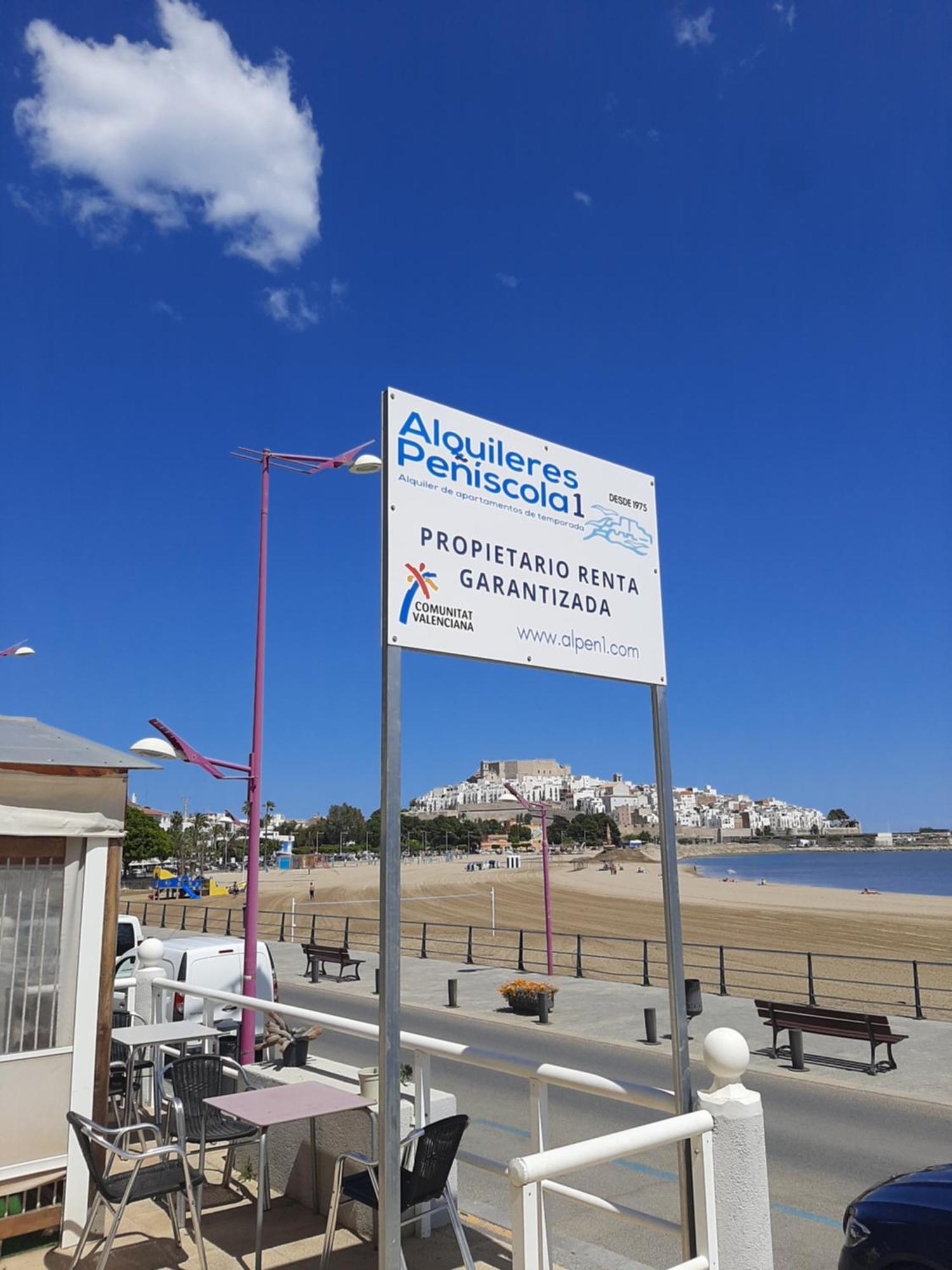 PeñíscolaAlpen 1 - Cala Josep I 1Era Linea公寓 外观 照片